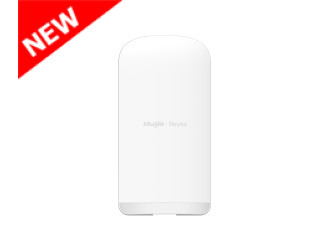 Ruijie-Reyee RG-EST330F-P 5 GHz PTP/PTMP Outdoor Wireless Bridge with 3x 10/100 Mbps Ports, includes Passive PoE Injector